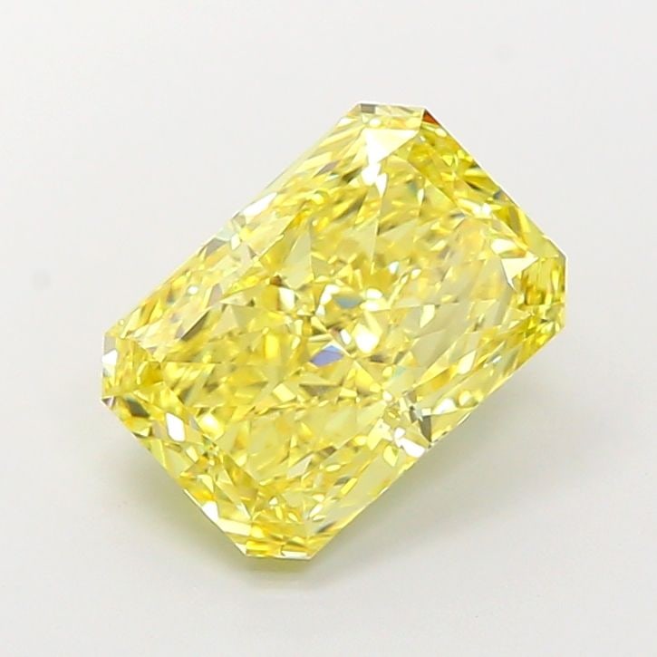 Loose Diamond - RADIANT 5.58ct Fancy Vivid Yellow VVS2: Loose Diamond - RADIANT 5.58ct Fancy Vivid Yellow VVS2 Source: This is a real non-mined Diamond that has been grown in a lab Shape: RADIANT Carats: 5.58 Color: Fancy Vivid Yellow Certification: IGI