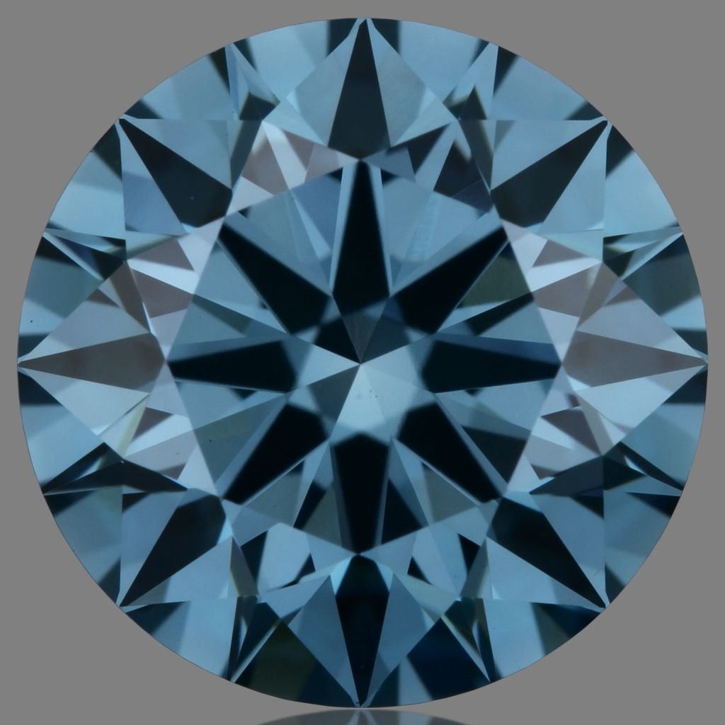 Ideal Loose Diamond - ROUND 2.23ct Fancy Vivid Blue VS1: Ideal Loose Diamond - ROUND 2.23ct Fancy Vivid Blue VS1 Source: This is a real non-mined Diamond that has been grown in a lab Shape: ROUND Carats: 2.23 Color: Fancy Vivid Blue Certification: IGI Video