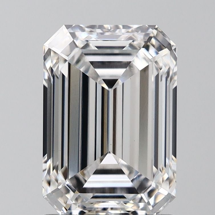 Loose Diamond - EMERALD 2.05ct E VVS2: Loose Diamond - EMERALD 2.05ct E VVS2 Source: This is a real non-mined Diamond that has been grown in a lab Shape: EMERALD Carats: 2.05 Color: E Clarity: VVS2 Certification: IGI Video: