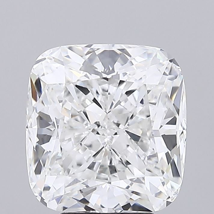 Loose Diamond - CUSHION MODIFIED 4.91ct E VVS2: Loose Diamond - CUSHION MODIFIED 4.91ct E VVS2 Source: This is a real non-mined Diamond that has been grown in a lab Shape: CUSHION MODIFIED Carats: 4.91 Color: E Clarity: VVS2 Certification: IGI Vide