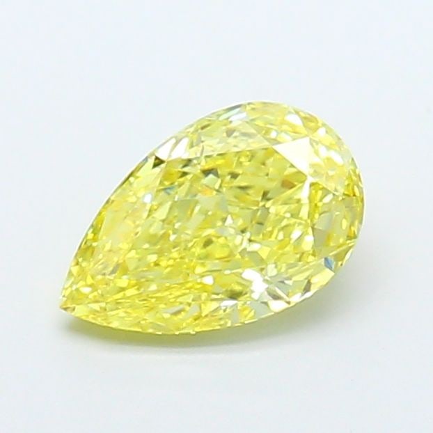 Loose Diamond - PEAR 1.26ct Fancy Vivid Yellow VVS2: Loose Diamond - PEAR 1.26ct Fancy Vivid Yellow VVS2 Source: This is a real non-mined Diamond that has been grown in a lab Shape: PEAR Carats: 1.26 Color: Fancy Vivid Yellow Certification: IGI Video:
