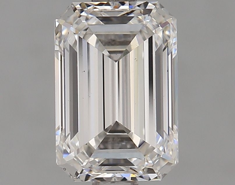 Loose Diamond - EMERALD 1.44ct E VS2: Loose Diamond - EMERALD 1.44ct E VS2 Source: This is a real non-mined Diamond that has been grown in a lab Shape: EMERALD Carats: 1.44 Color: E Clarity: VS2 Certification: IGI Video: