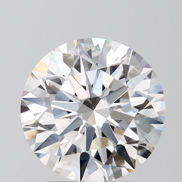 Ideal Loose Diamond - ROUND 2.59ct F VVS2: Ideal Loose Diamond - ROUND 2.59ct F VVS2 Source: This is a real non-mined Diamond that has been grown in a lab Shape: ROUND Carats: 2.59 Color: F Clarity: VVS2 Certification: IGI Video: