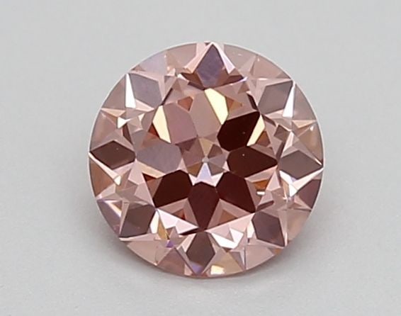 Loose Diamond - ROUND 0.55ct Fancy Vivid Pink VVS2 (1 of 1)
