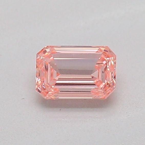 Loose Diamond - EMERALD 0.22ct Fancy Intense Pink VS1: Loose Diamond - EMERALD 0.22ct Fancy Intense Pink VS1 Source: This is a real non-mined Diamond that has been grown in a lab Shape: EMERALD Carats: 0.22 Color: Fancy Intense Pink Certification: IGI Add