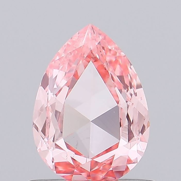 Loose Diamond - PEAR 0.59ct Fancy Intense Pink VS2: Loose Diamond - PEAR 0.59ct Fancy Intense Pink VS2 Source: This is a real non-mined Diamond that has been grown in a lab Shape: PEAR Carats: 0.59 Color: Fancy Intense Pink Certification: IGI Video: