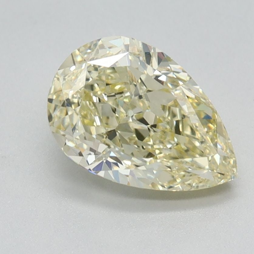 Loose Diamond - PEAR 1.28ct Fancy Yellow VS1: Loose Diamond - PEAR 1.28ct Fancy Yellow VS1 Source: This is a real non-mined Diamond that has been grown in a lab Shape: PEAR Carats: 1.28 Color: Fancy Yellow Certification: IGI Video: