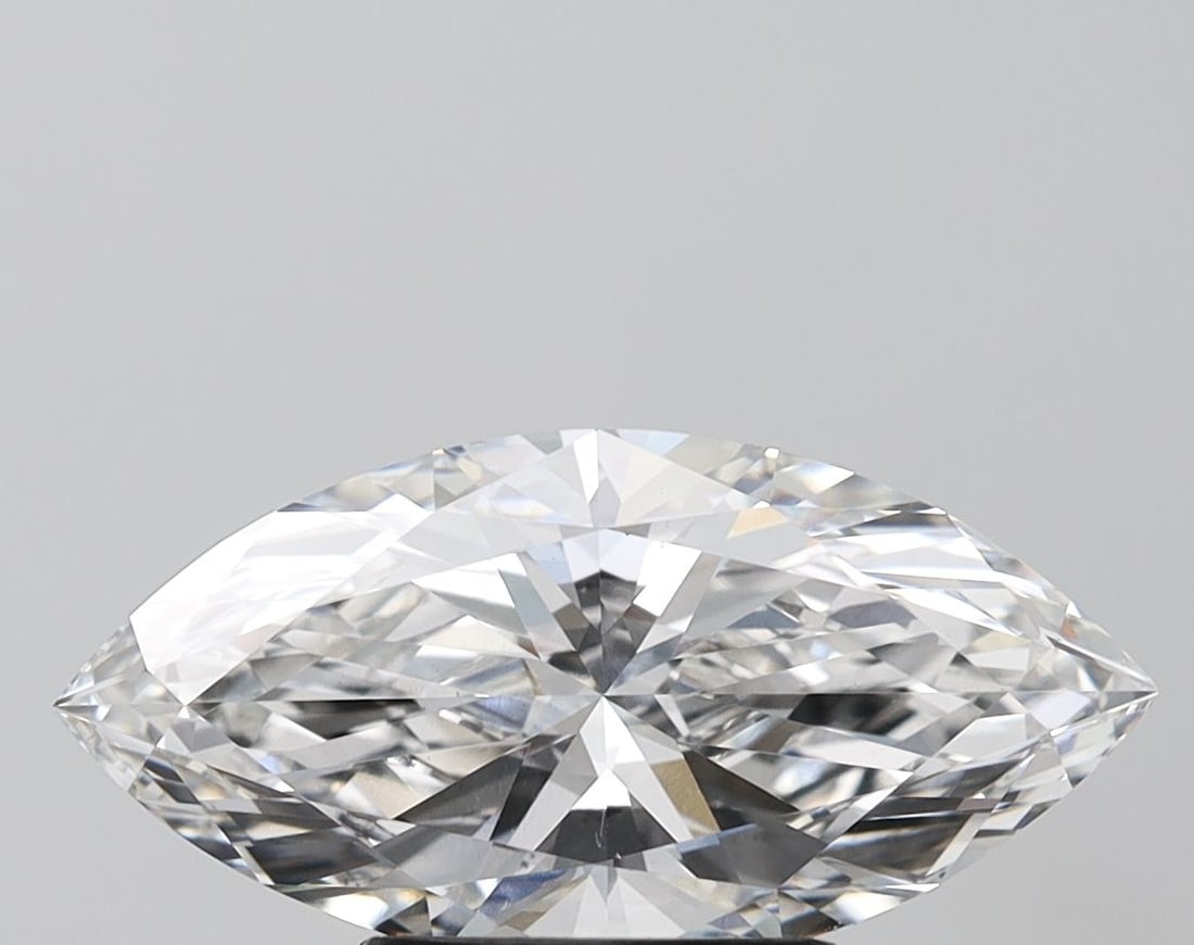 Loose Diamond - MARQUISE 2.69ct F VS1: Loose Diamond - MARQUISE 2.69ct F VS1 Source: This is a real non-mined Diamond that has been grown in a lab Shape: MARQUISE Carats: 2.69 Color: F Clarity: VS1 Certification: IGI Video: Video Link 