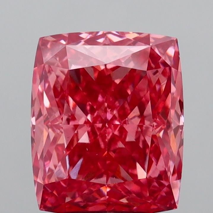 Loose Diamond - CUSHION MODIFIED 4.07ct Fancy Vivid Pink VS1: Loose Diamond - CUSHION MODIFIED 4.07ct Fancy Vivid Pink VS1 Source: This is a real non-mined Diamond that has been grown in a lab Shape: CUSHION MODIFIED Carats: 4.07 Color: Fancy Vivid Pink Certific