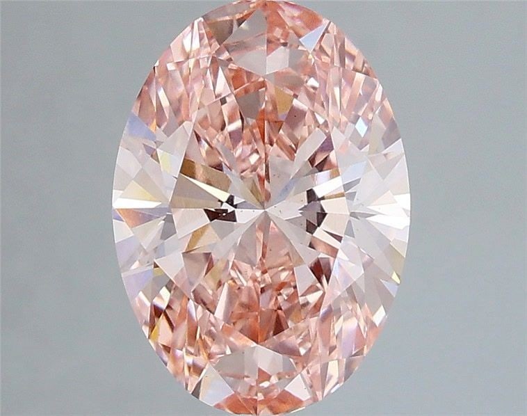 Loose Diamond - OVAL 2.51ct Fancy Vivid Pink VS2: Loose Diamond - OVAL 2.51ct Fancy Vivid Pink VS2 Source: This is a real non-mined Diamond that has been grown in a lab Shape: OVAL Carats: 2.51 Color: Fancy Vivid Pink Certification: IGI Video: