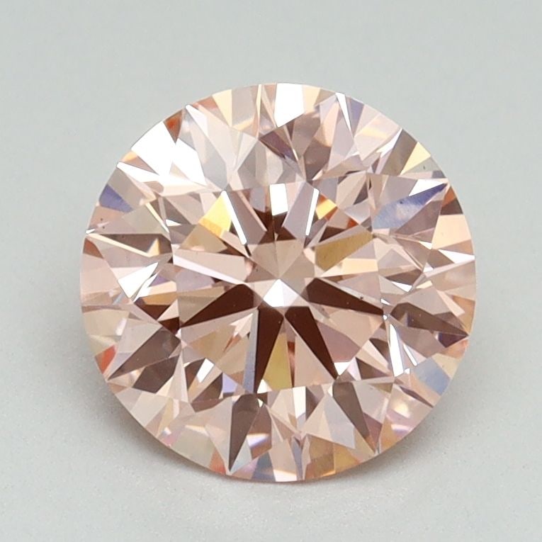 Loose Diamond - ROUND 1.61ct Fancy Vivid Pink VS1 (1 of 1)