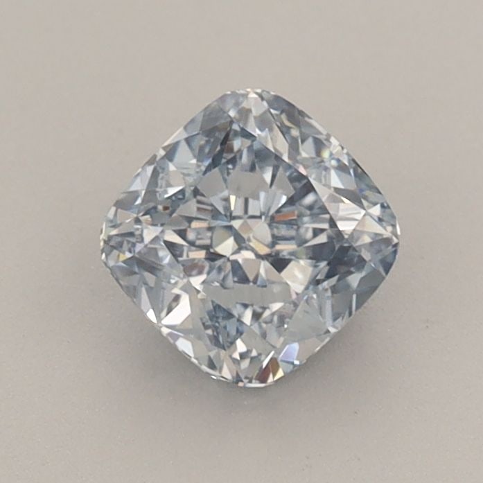 Loose Diamond - CUSHION MODIFIED 0.76ct Fancy Intense Blue VS1: Loose Diamond - CUSHION MODIFIED 0.76ct Fancy Intense Blue VS1 Source: This is a real non-mined Diamond that has been grown in a lab Shape: CUSHION MODIFIED Carats: 0.76 Color: Fancy Intense Blue Cert
