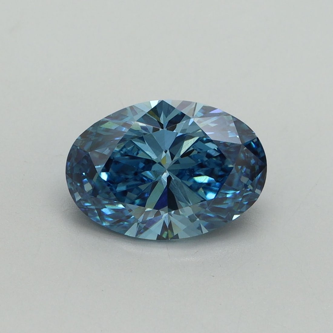 Loose Diamond - OVAL 2.04ct Fancy Vivid Blue VS1 (1 of 1)