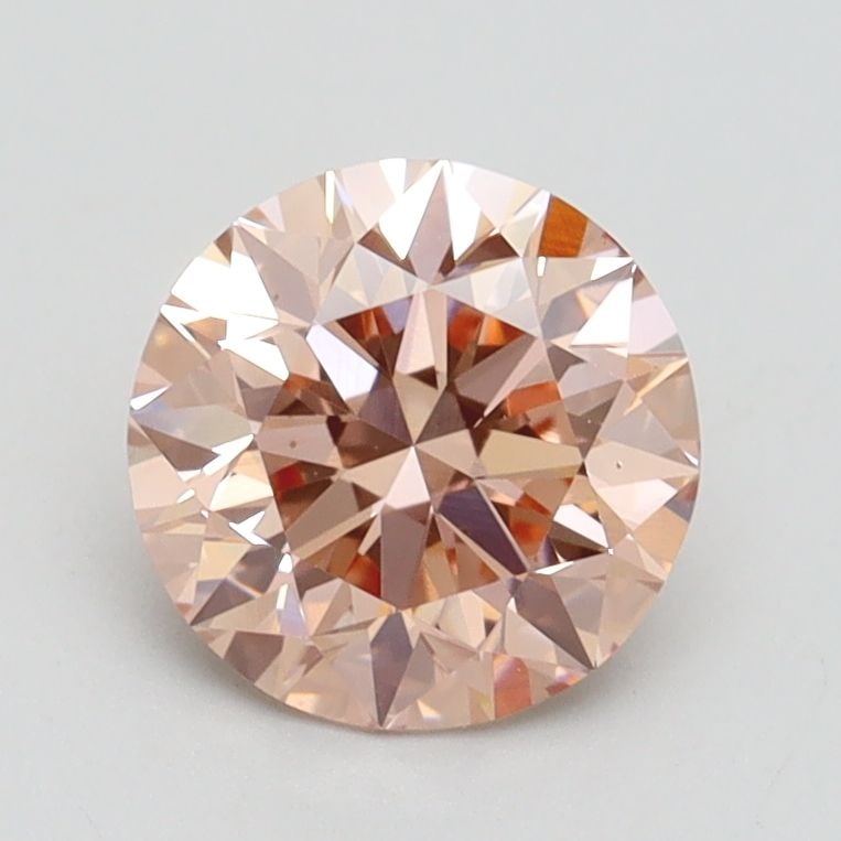 Loose Diamond - ROUND 1.29ct Fancy Intense Pink VS1 (1 of 1)