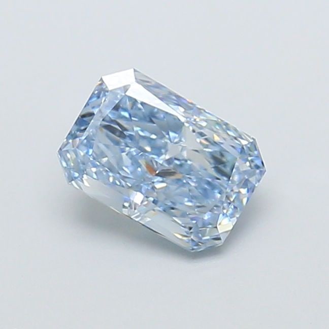 Loose Diamond - RADIANT 1.03ct Fancy Intense Blue VVS2: Loose Diamond - RADIANT 1.03ct Fancy Intense Blue VVS2 Source: This is a real non-mined Diamond that has been grown in a lab Shape: RADIANT Carats: 1.03 Color: Fancy Intense Blue Certification: IGI Vi