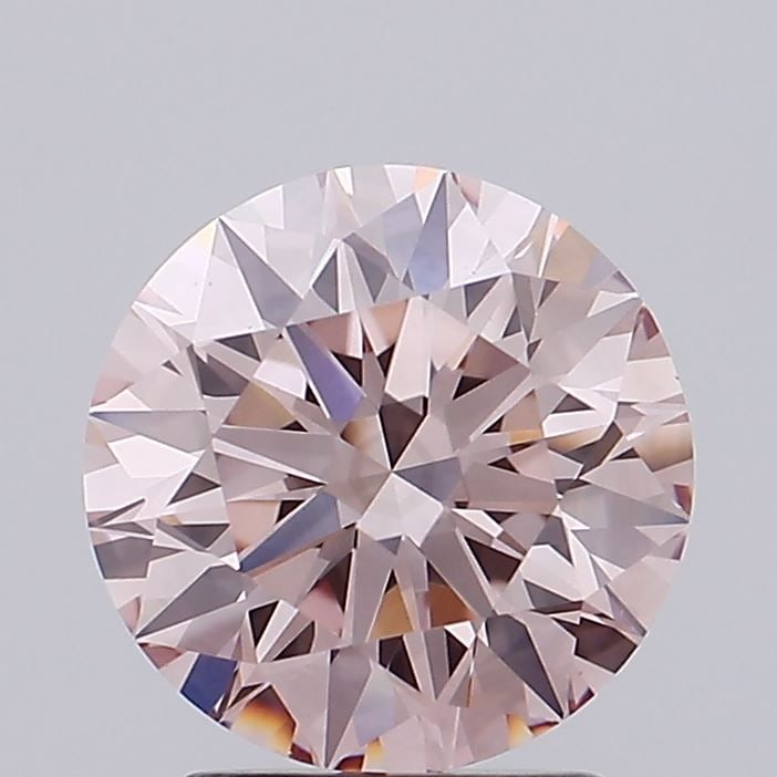 Ideal Loose Diamond - ROUND 2.24ct Fancy Intense Brownish Pink VS2: Ideal Loose Diamond - ROUND 2.24ct Fancy Intense Brownish Pink VS2 Source: This is a real non-mined Diamond that has been grown in a lab Shape: ROUND Carats: 2.24 Color: Fancy Intense Brownish Pink Ce
