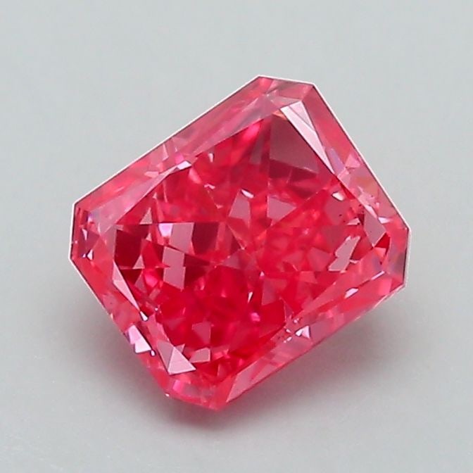 Loose Diamond - RADIANT 1.01ct Fancy Vivid Pink SI1 (1 of 1)