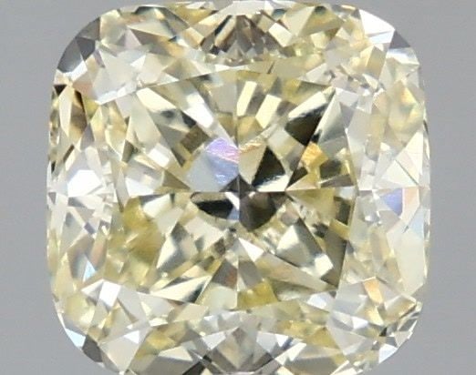 Loose Diamond - CUSHION MODIFIED 2.05ct Fancy Light Yellow VVS2: Loose Diamond - CUSHION MODIFIED 2.05ct Fancy Light Yellow VVS2 Source: This is a real non-mined Diamond that has been grown in a lab Shape: CUSHION MODIFIED Carats: 2.05 Color: Fancy Light Yellow Cer