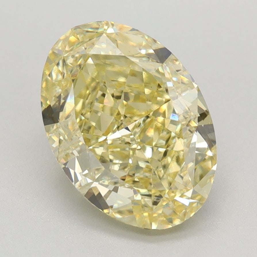 Loose Diamond - OVAL 2.52ct Fancy Intense Yellow VS1: Loose Diamond - OVAL 2.52ct Fancy Intense Yellow VS1 Source: This is a real non-mined Diamond that has been grown in a lab Shape: OVAL Carats: 2.52 Color: Fancy Intense Yellow Certification: IGI Video