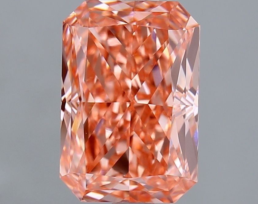 Loose Diamond - RADIANT 2.12ct Fancy Vivid Pink VS1 (1 of 1)