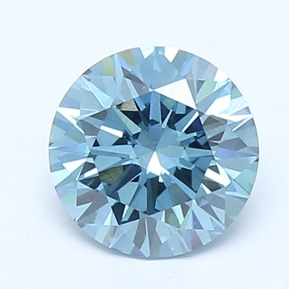 Ideal Loose Diamond - ROUND 1.69ct Fancy Vivid Blue VS1: Ideal Loose Diamond - ROUND 1.69ct Fancy Vivid Blue VS1 Source: This is a real non-mined Diamond that has been grown in a lab Shape: ROUND Carats: 1.69 Color: Fancy Vivid Blue Certification: IGI Video