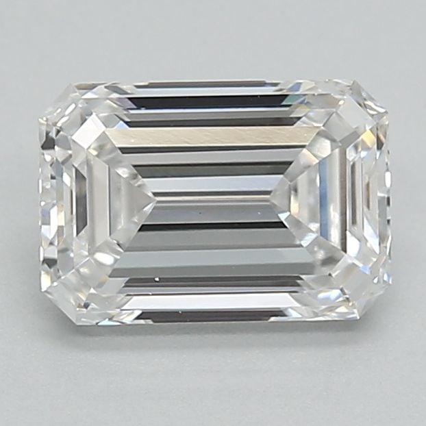 Loose Diamond - EMERALD 1.04ct D VVS2: Loose Diamond - EMERALD 1.04ct D VVS2 Source: This is a real non-mined Diamond that has been grown in a lab Shape: EMERALD Carats: 1.04 Color: D Clarity: VVS2 Certification: IGI Video: