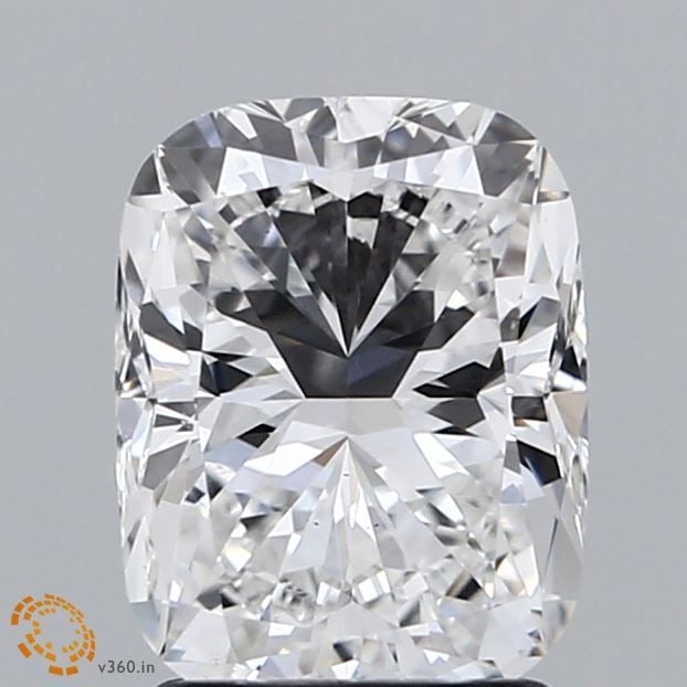 Loose Diamond - CUSHION BRILLIANT 2.09ct E VS2: Loose Diamond - CUSHION BRILLIANT 2.09ct E VS2 Source: This is a real non-mined Diamond that has been grown in a lab Shape: CUSHION BRILLIANT Carats: 2.09 Color: E Clarity: VS2 Certification: GIA Vide