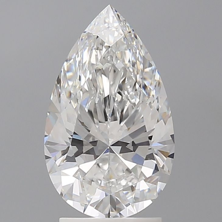 Loose Diamond - PEAR 2.59ct E VS1: Loose Diamond - PEAR 2.59ct E VS1 Source: This is a real non-mined Diamond that has been grown in a lab Shape: PEAR Carats: 2.59 Color: E Clarity: VS1 Certification: IGI Video: