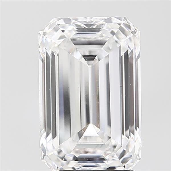Loose Diamond - EMERALD 3.83ct E VS2: Loose Diamond - EMERALD 3.83ct E VS2 Source: This is a real non-mined Diamond that has been grown in a lab Shape: EMERALD Carats: 3.83 Color: E Clarity: VS2 Certification: IGI Video: