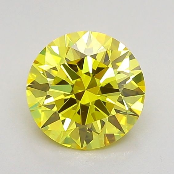 Ideal Loose Diamond - ROUND 1.0ct Fancy Vivid Yellow VS1 (1 of 1)