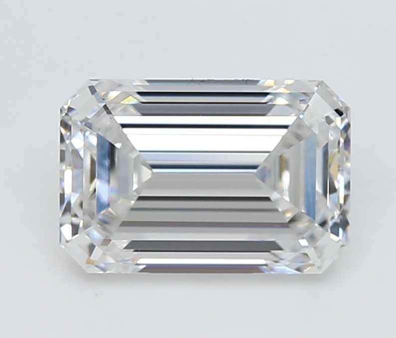 Loose Diamond - EMERALD 2.01ct E VVS2: Loose Diamond - EMERALD 2.01ct E VVS2 Source: This is a real non-mined Diamond that has been grown in a lab Shape: EMERALD Carats: 2.01 Color: E Clarity: VVS2 Certification: GIA Video: