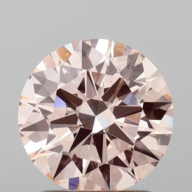 Loose Diamond - ROUND 1.58ct Fancy Light Pink VS1: Loose Diamond - ROUND 1.58ct Fancy Light Pink VS1 Source: This is a real non-mined Diamond that has been grown in a lab Shape: ROUND Carats: 1.58 Color: Fancy Light Pink Certification: IGI Video: