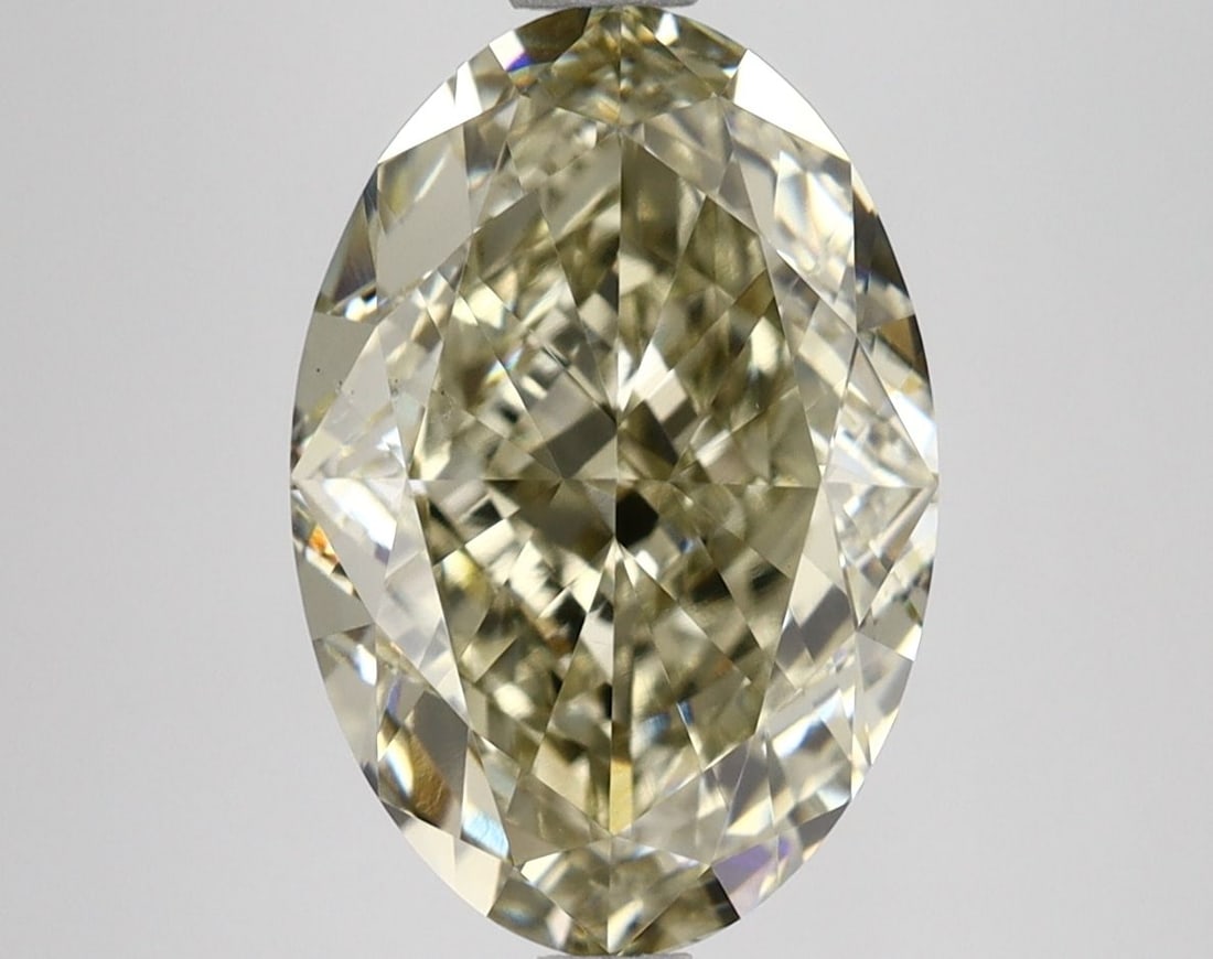 Loose Diamond - OVAL 4.77ct Fancy Yellow VS1: Loose Diamond - OVAL 4.77ct Fancy Yellow VS1 Source: This is a real non-mined Diamond that has been grown in a lab Shape: OVAL Carats: 4.77 Color: Fancy Yellow Certification: IGI Video: