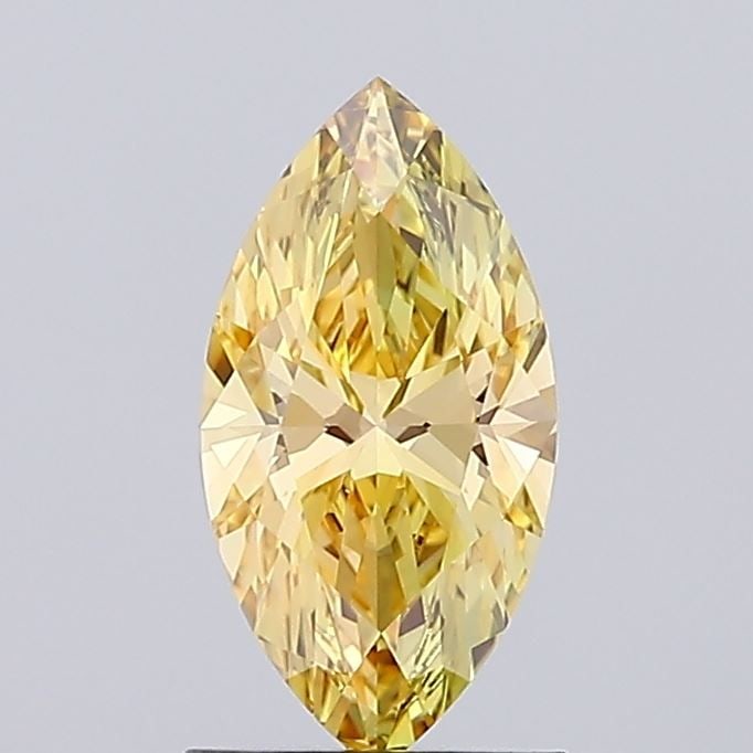 Loose Diamond - MARQUISE 1.04ct Fancy Orange Yellow VS1: Loose Diamond - MARQUISE 1.04ct Fancy Orange Yellow VS1 Source: This is a real non-mined Diamond that has been grown in a lab Shape: MARQUISE Carats: 1.04 Color: Fancy Orange Yellow Certification: IGI