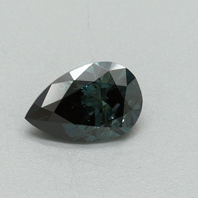 Loose Diamond - PEAR 0.3ct Fancy Deep Blue Green SI1 (1 of 1)