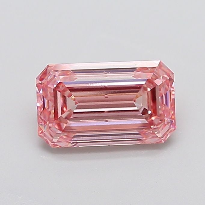 Loose Diamond - EMERALD 2.63ct Fancy Vivid Pink VS2 (1 of 1)
