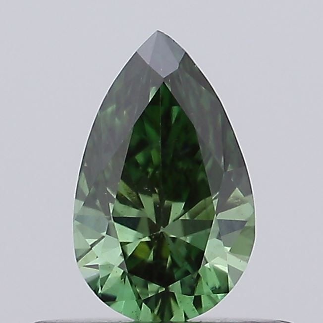 Loose Diamond - PEAR 0.31ct Fancy Vivid Green VS1: Loose Diamond - PEAR 0.31ct Fancy Vivid Green VS1 Source: This is a real non-mined Diamond that has been grown in a lab Shape: PEAR Carats: 0.31 Color: Fancy Vivid Green Certification: NONE Video:
