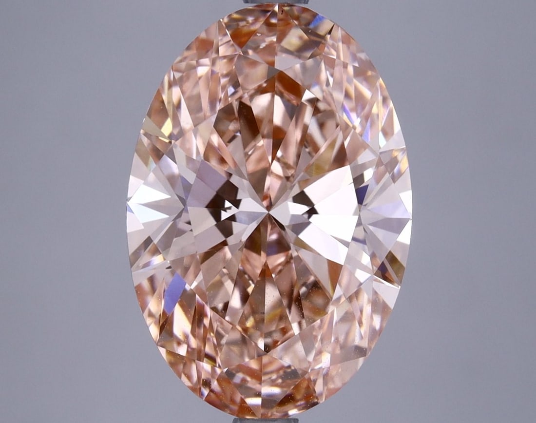 Loose Diamond - OVAL 4.11ct Fancy Vivid Pink VS1: Loose Diamond - OVAL 4.11ct Fancy Vivid Pink VS1 Source: This is a real non-mined Diamond that has been grown in a lab Shape: OVAL Carats: 4.11 Color: Fancy Vivid Pink Certification: IGI Video: