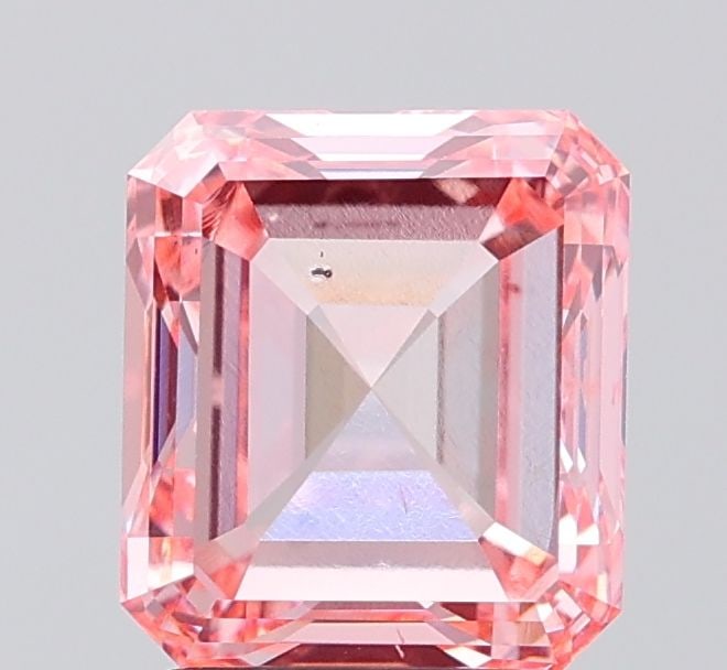 Loose Diamond - EMERALD 3.0ct Fancy Vivid Pink SI1: Loose Diamond - EMERALD 3.0ct Fancy Vivid Pink SI1 Source: This is a real non-mined Diamond that has been grown in a lab Shape: EMERALD Carats: 3.0 Color: Fancy Vivid Pink Certification: IGI Additiona