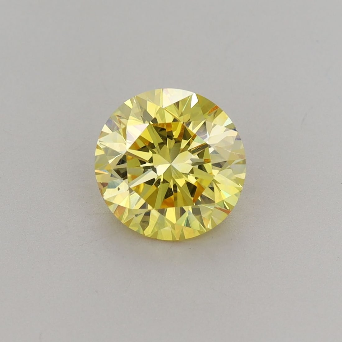 Loose Diamond - ROUND 1.67ct Fancy Vivid Yellow VS2 (1 of 1)