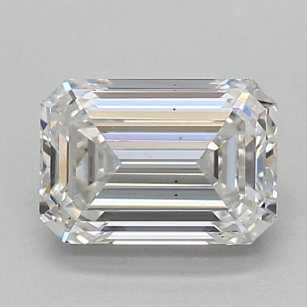 Loose Diamond - EMERALD 1.59ct F VS2: Loose Diamond - EMERALD 1.59ct F VS2 Source: This is a real non-mined Diamond that has been grown in a lab Shape: EMERALD Carats: 1.59 Color: F Clarity: VS2 Certification: IGI Video: