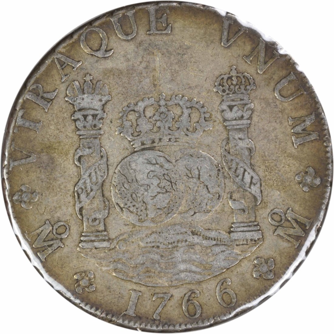 1766 Mexico Silver 8 Reales KM105 Coin EF Grade Uncertified: 1766 Mexico Silver 8 Reales KM105 Coin EF Grade Uncertified This 1766 Mexico 8 Reales coin is composed of silver and features the KM number 105. It is circulated and graded as EF (Extremely Fine). The