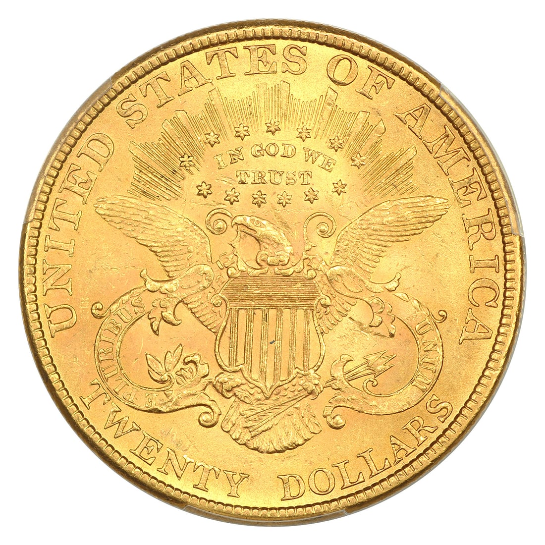 1889 Liberty Head $20 Gold Coin PCGS MS63 Philadelphia Issue - 4