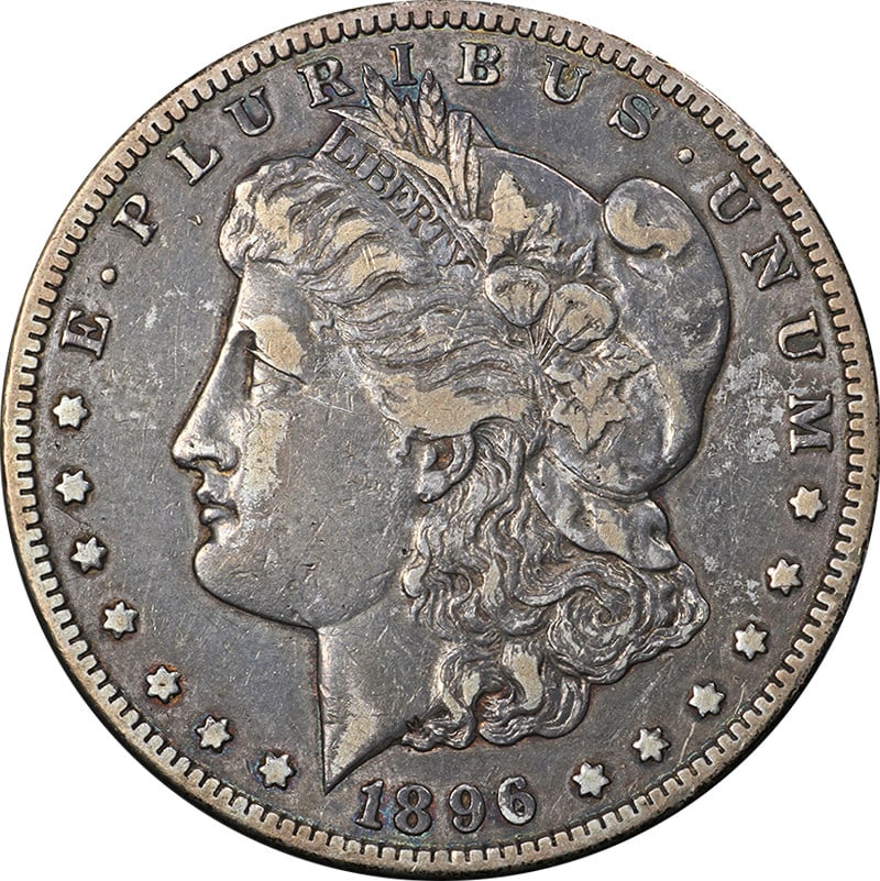 1896-S Morgan Silver Dollar Circulated Nice XF Silver Coin: 1896-S Morgan Silver Dollar Circulated Nice XF Silver Coin This 1896-S Morgan Silver Dollar showcases an appealing eye and a strong strike, reflecting its excellent quality. With nice color and surfac