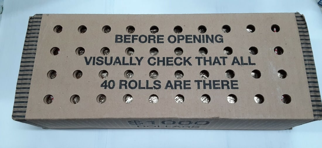 Sealed 1000-Coin Box 2007 George Washington Presidential Dollars BU: Sealed 1000-Coin Box 2007 George Washington Presidential Dollars BU This is a sealed box containing 1,000 uncirculated 2007 George Washington Presidential Dollar coins. Each coin is in Brilliant Uncir