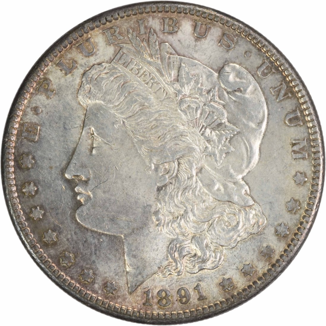 1891-S Morgan Silver Dollar AU Uncertified San Francisco Coin: 1891-S Morgan Silver Dollar AU Uncertified San Francisco Coin This 1891-S Morgan Silver Dollar is a remarkable piece of American numismatic history. Crafted at the San Francisco Mint, this coin featur