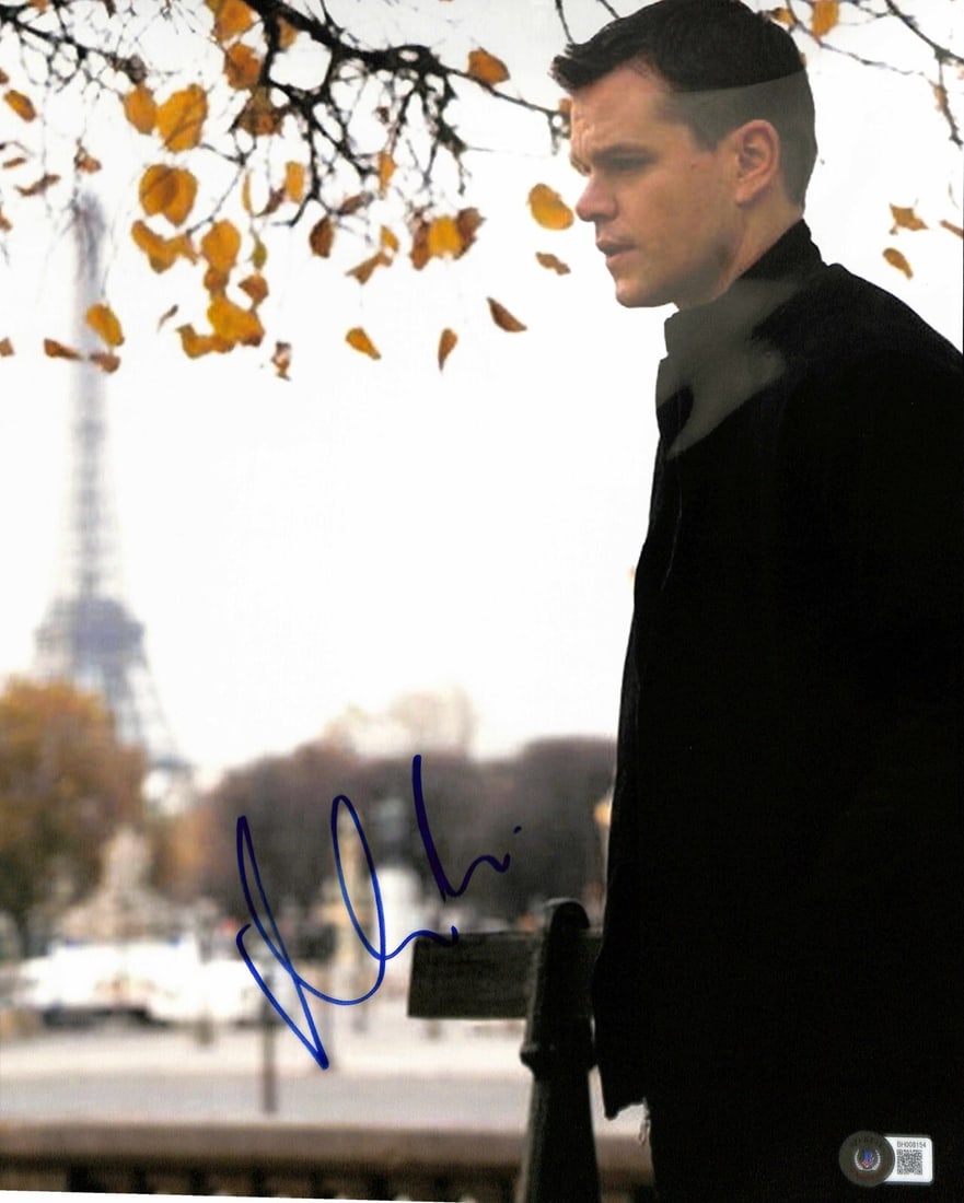 Matt Damon Bourne Identity Autographed 11x14 Photo Beckett Certified (1 of 1)