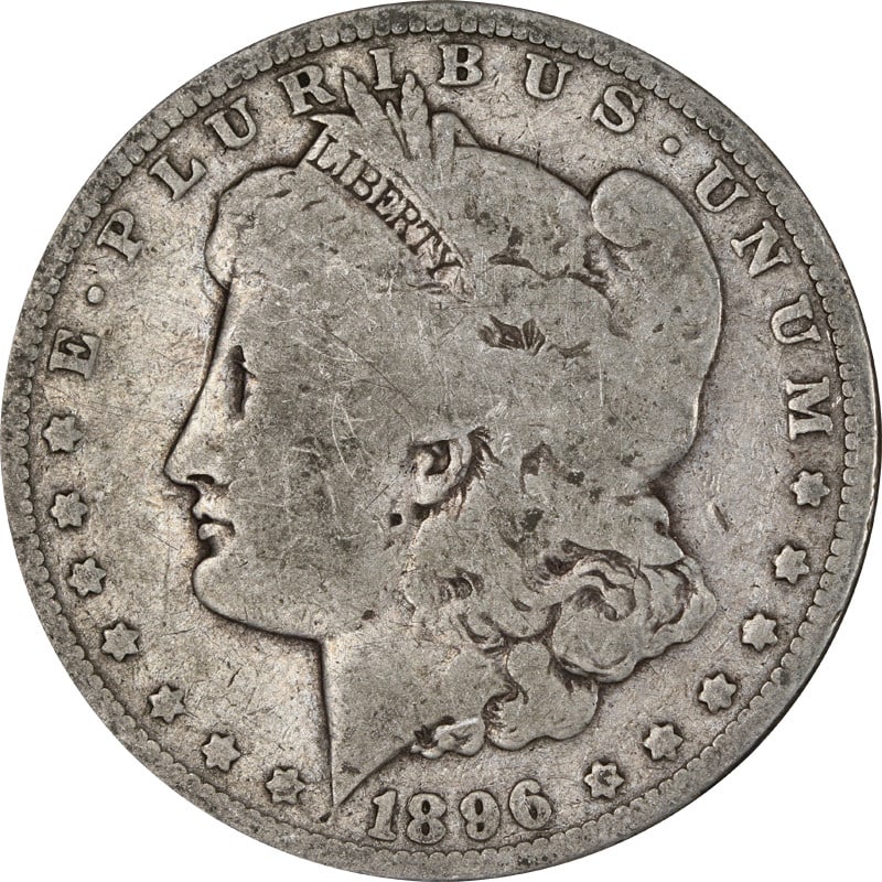 1896 New Orleans Morgan Dollar Silver VAM Micro O Variety Coin: 1896 New Orleans Morgan Dollar Silver VAM Micro O Variety Coin This is a circulated 1896-O Morgan Silver Dollar featuring the VAM Micro 'o' variety. Struck at the New Orleans Mint, this pre-owned coin