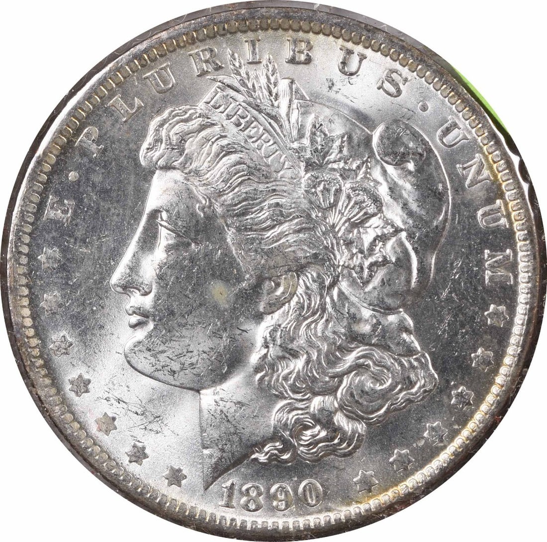 1890-O VAM 10 Morgan Silver Dollar Choice BU Uncertified: 1890-O VAM 10 Morgan Silver Dollar Choice BU Uncertified This 1890-O VAM 10 Morgan Silver Dollar is a stunning example of American coinage, featuring a composition of high-quality silver. It is rated