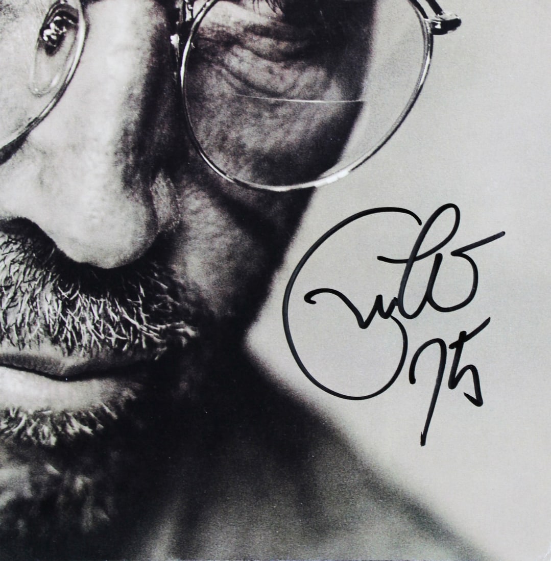 Eric Clapton Signed From the Cradle Program JSA Authenticated - 2